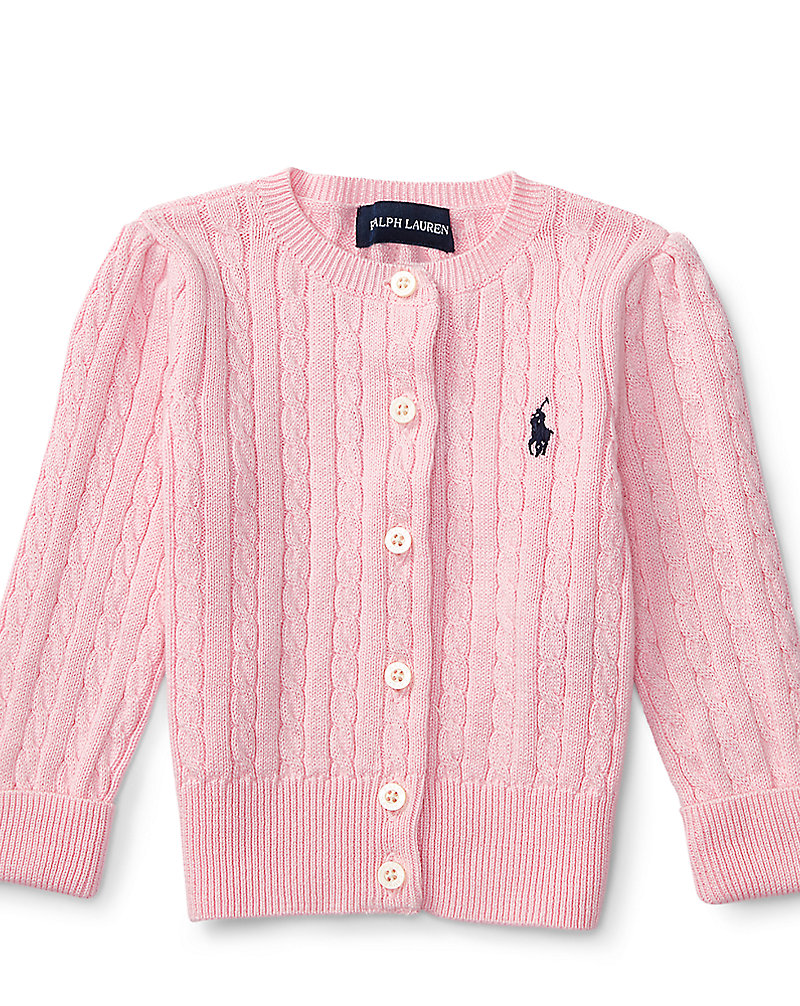 Cotton Cable Cardigan Baby Girl 1