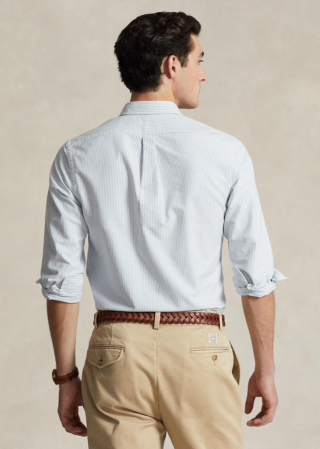 Polo Ralph Lauren Slim Fit Striped Oxford Shirt 4