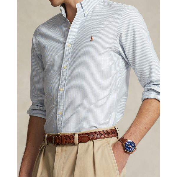 Vertical-stripe colourful shirt Semi-slim fit, Polo Ralph Lauren, Shop  Men's Semi-Tailored Dress Shirts