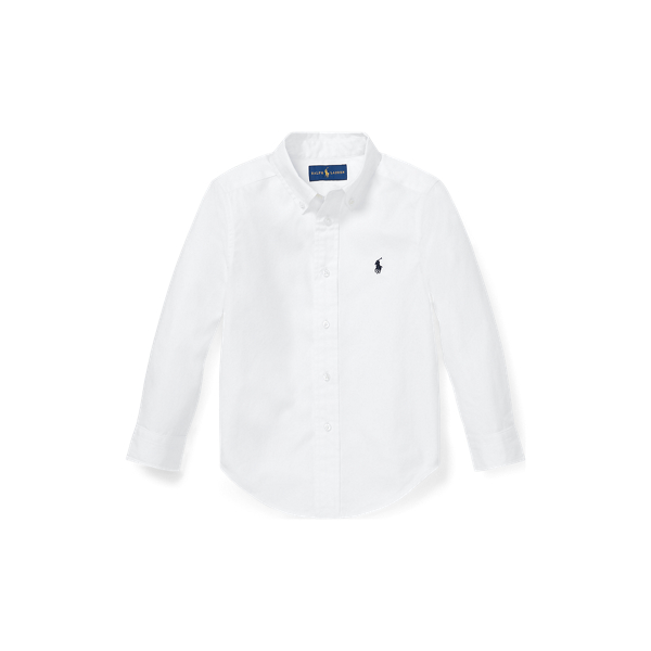 Custom Fit Cotton Oxford Shirt