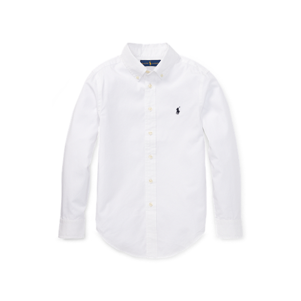 Custom Fit Cotton Oxford Shirt BOYS 6-14 YEARS 1