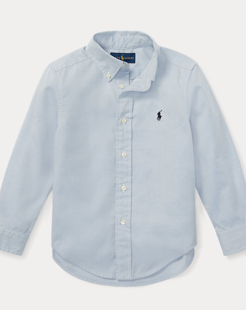 Camicia Oxford Custom-Fit a righe BAMBINO 1.5-6 ANNI 1