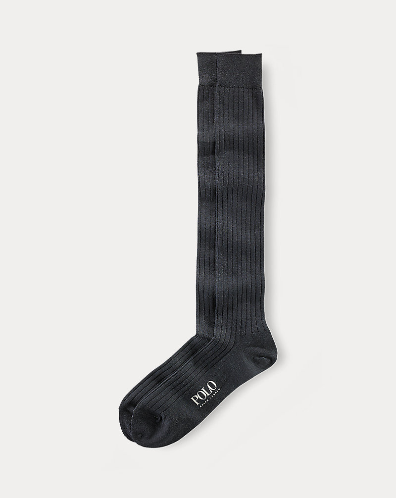 Solid Rib Over the Calf Socks Polo Ralph Lauren 1