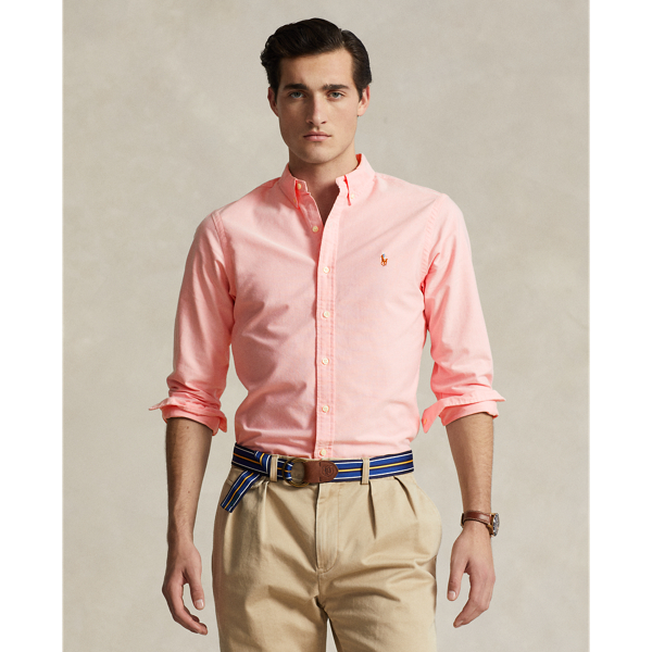 Chemise ralph lauren online homme rose
