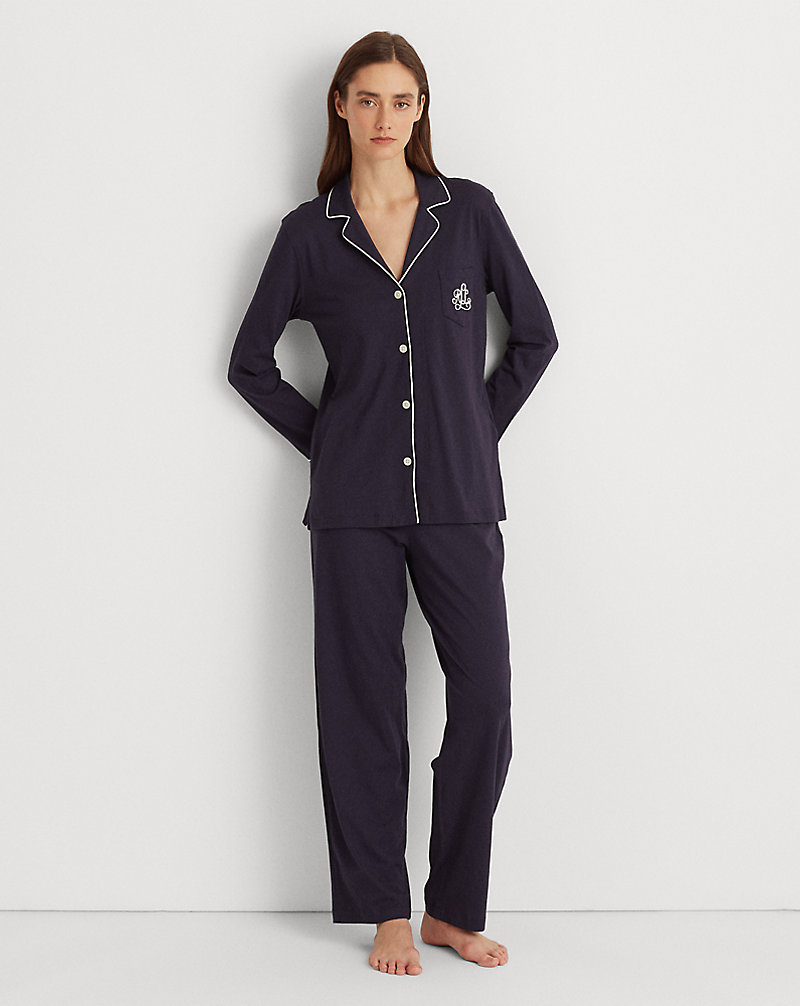 Cotton Jersey Pajama Set Lauren 1