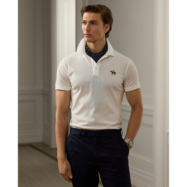 POLO RALPH LAUREN Slim-Fit Cotton-Piqué Polo Shirt for Men