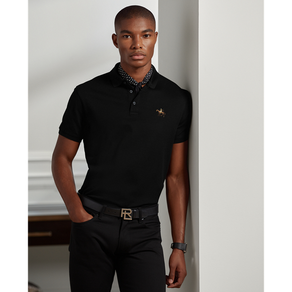 Custom Slim Fit Pique Polo Shirt