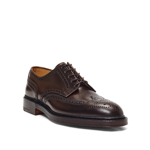 Men s Marlow Cordovan Wingtip Dress Shoes Ralph Lauren