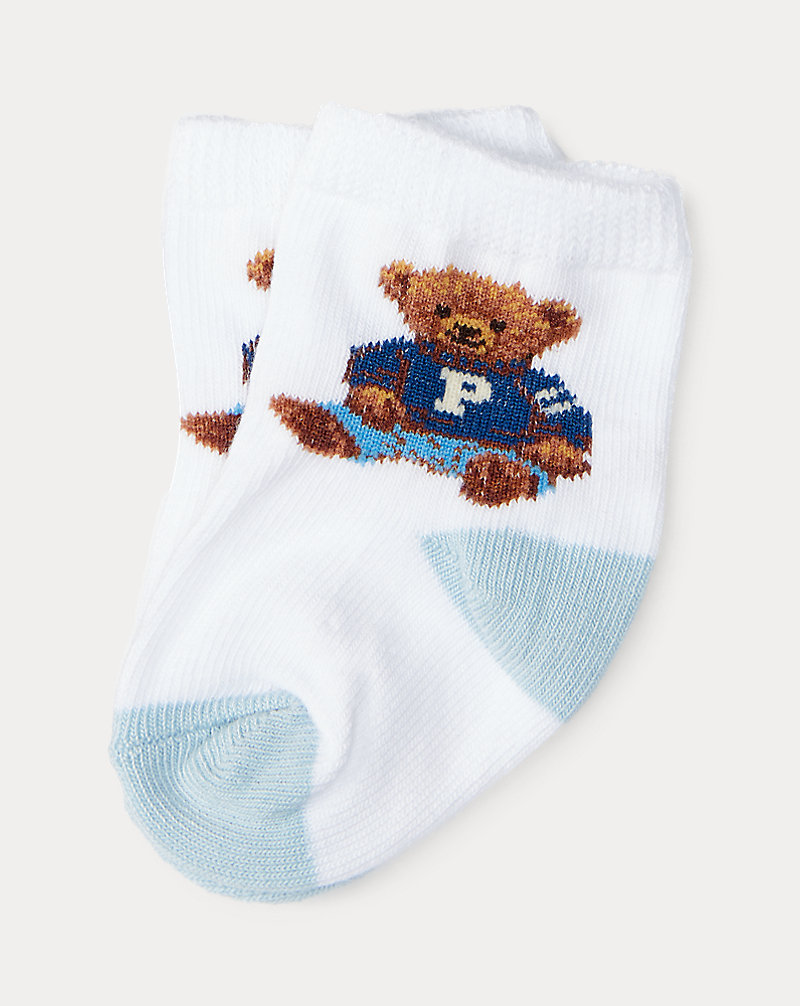 Teddy Bear Crew Sock Baby Boy 1