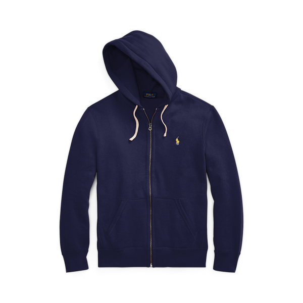 Ralph Lauren RRL zip-up cotton hoodie - Grey