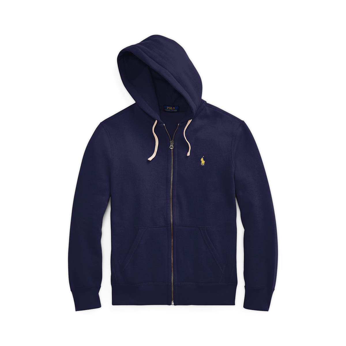 Polo Ralph Lauren Fleece Full-Zip Hoodie Light Grey –