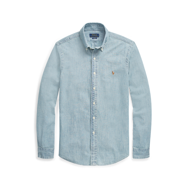 Slim Fit Chambray Shirt