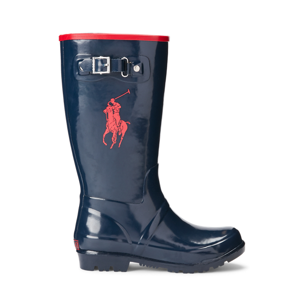 ralph lauren girls rain boots