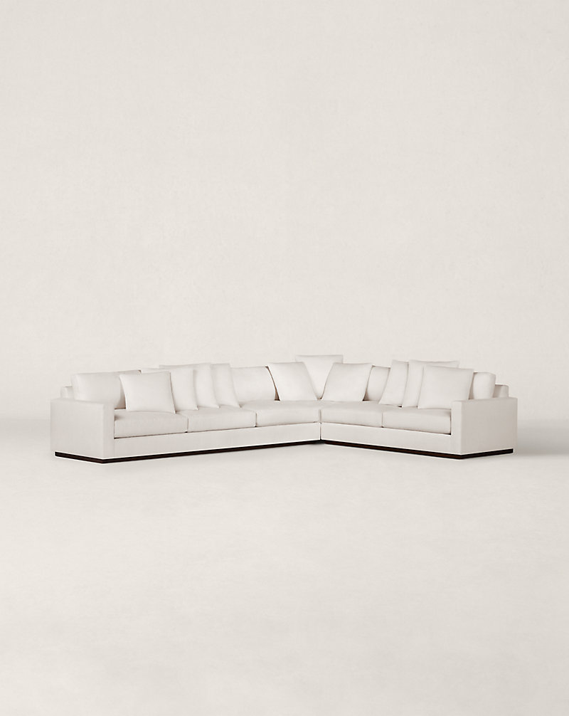 Desert Modern Two-Seat Armless Sofa Ralph Lauren Home 1