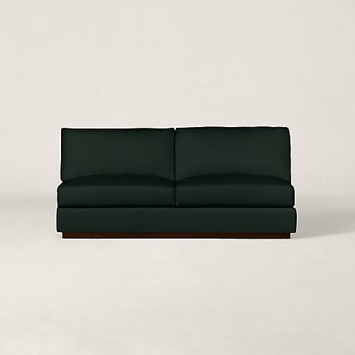 Desert Modern Two-Seat Armless Sofa