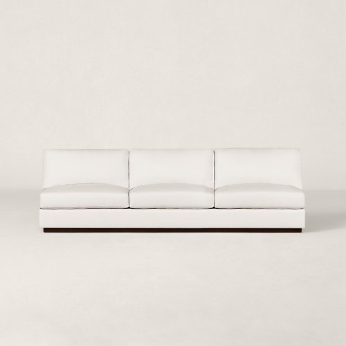 Desert Modern Three-Seat Armless Sofa