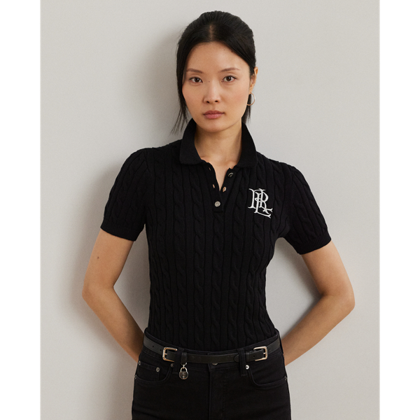 Ralph lauren knitted polo deals