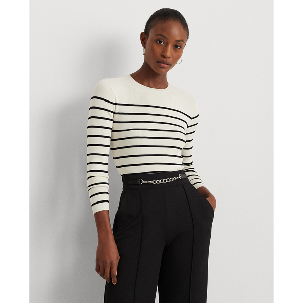 Striped Crewneck Jumper