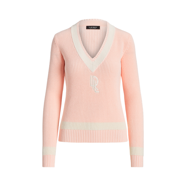 RibKnit Cotton Cricket Jumper for Women Ralph Lauren® UK