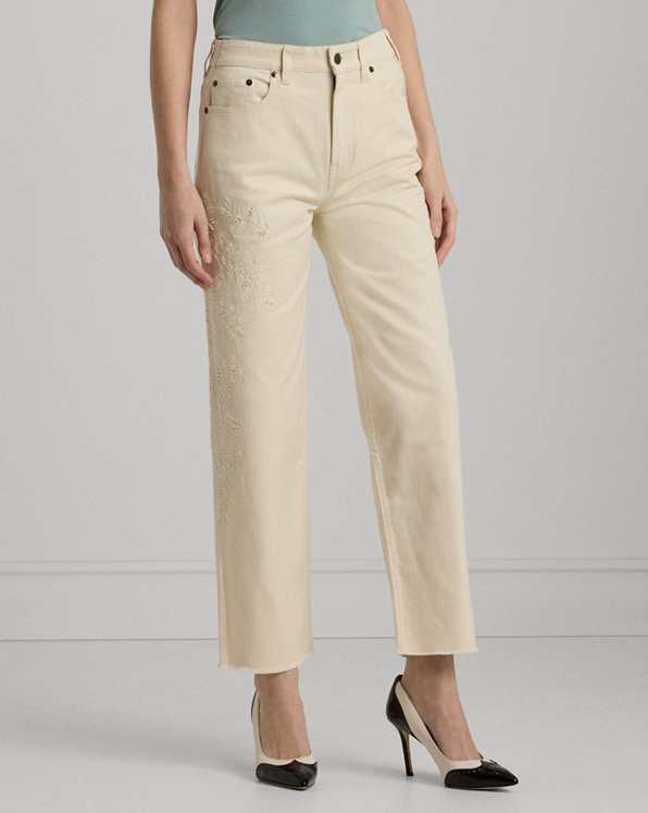 High-Rise Relaxed Cropped Jean
