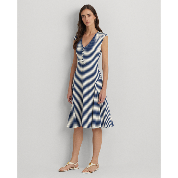 Vest van katoenmix met knopen voor dames | Ralph Lauren® NL