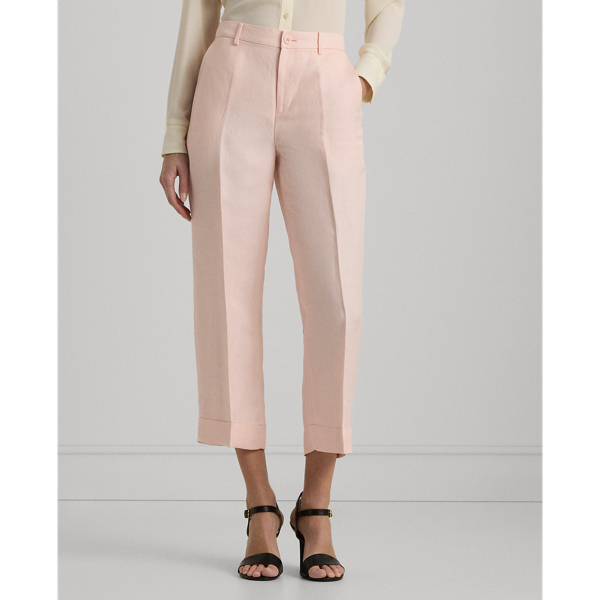 Sports pants in pale pink color brand POLO RALPH LAUREN