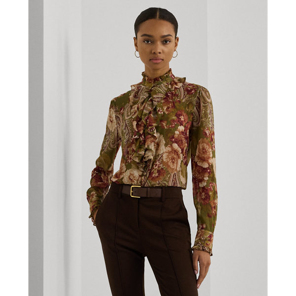 Chemisier ralph lauren femme pas cher outlet