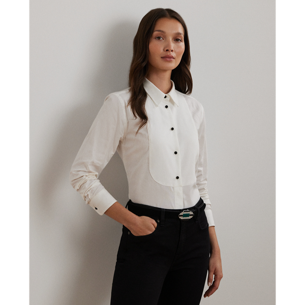 Chemise a plastron hotsell