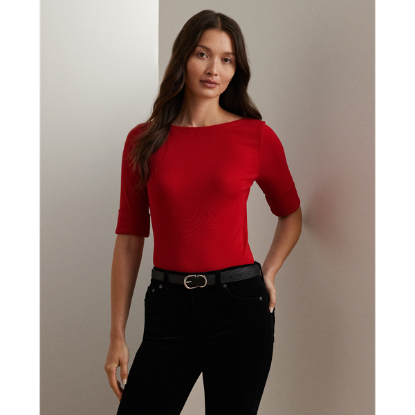 Boothals shirt dames outlet