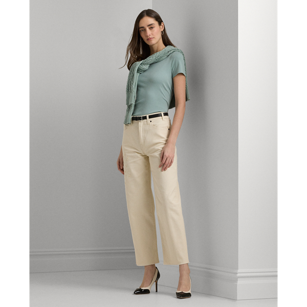 High-Rise Relaxed Cropped Jean