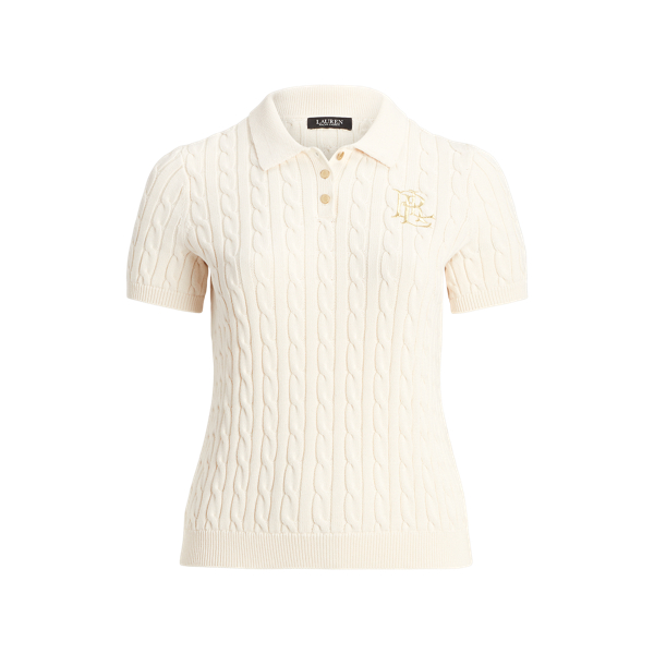 Ralph lauren cream jumper hot sale womens