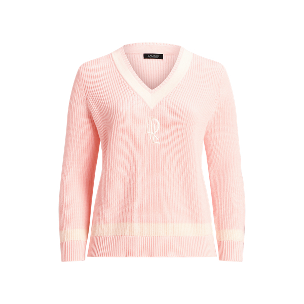 Pink ralph online lauren jumper womens