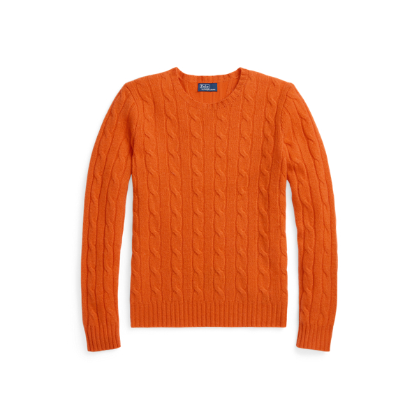 CableKnit Cashmere Jumper for Women Ralph Lauren® UK