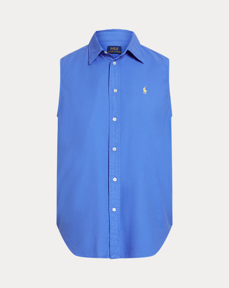 Cotton Oxford Sleeveless Shirt Polo Ralph Lauren 1