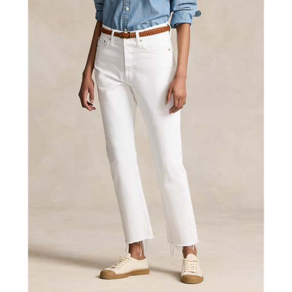 High-Rise Relaxed Straight Crop Jean