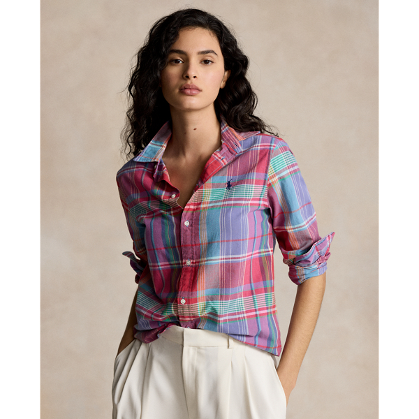 Heren Western Warm Overhemd Relaxed Fit Geborsteld