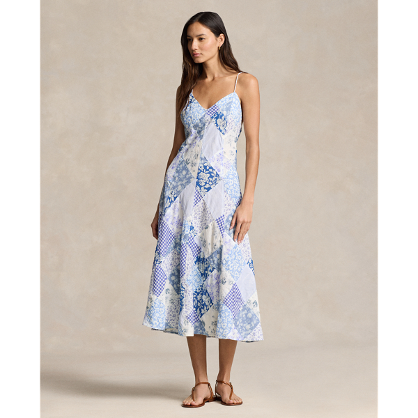 Lauren ralph lauren silk stretch cotton dress hot sale