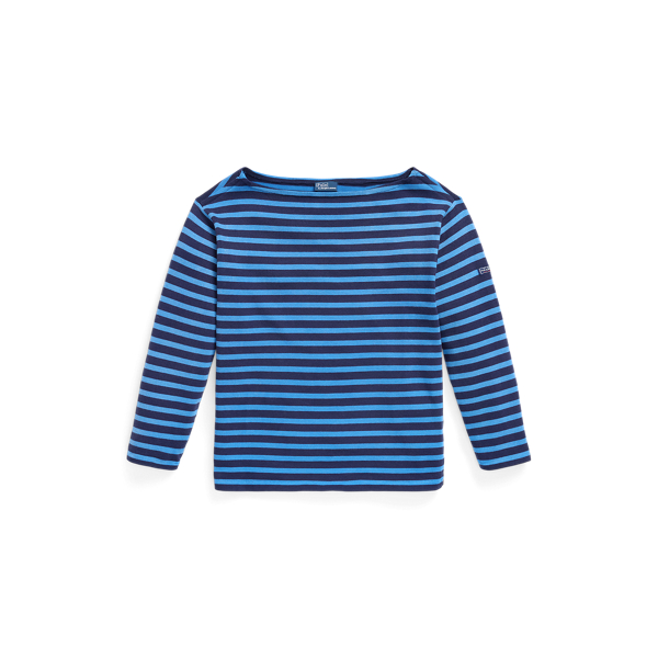 Striped Boatneck Jersey Tee for Women | Ralph Lauren® IE