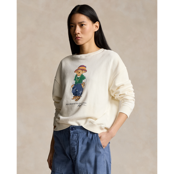 Polo Bear Lightweight Fleece Crewneck