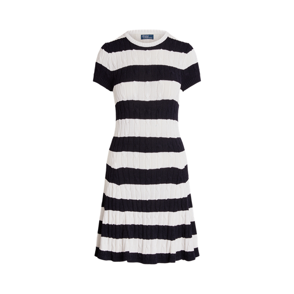 Striped CableKnit Jumper Dress Ralph Lauren® Australia