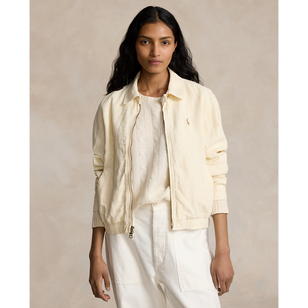 Linen Windbreaker