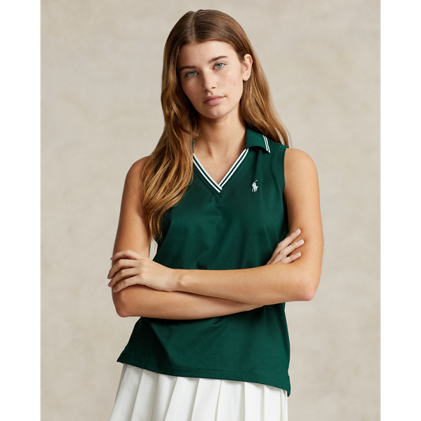 Pique Sleeveless Tee