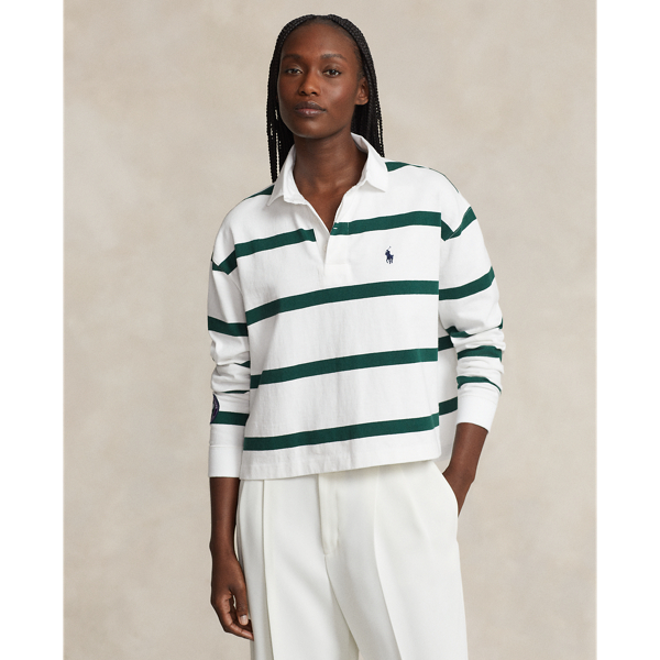 Wimbledon Cropped Rubgy Shirt