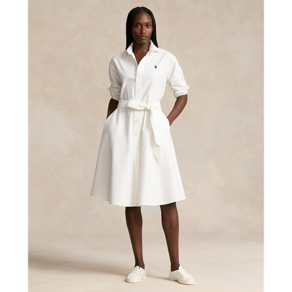 Robe-chemise Wimbledon coton Oxford