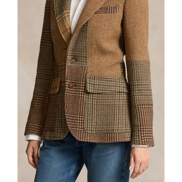 Blazer patchwork deals