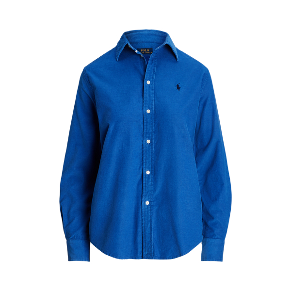 Camicia in velluto Classic Fit
