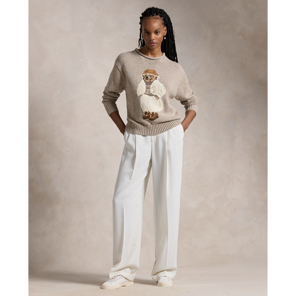 Cotton roll neck sweaters on sale