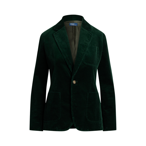 Blazer Velours Côtelé American Eagle - Veste Femme Beige Taille S, 100% Coton