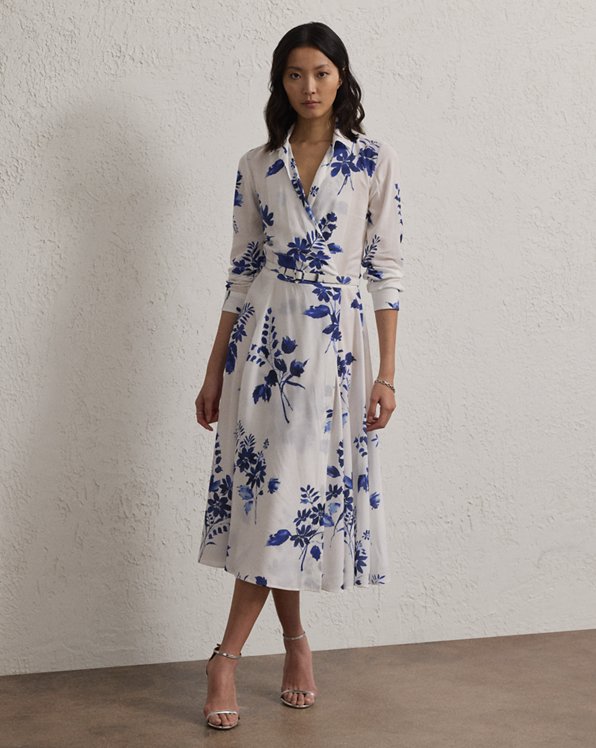 Aniyah Floral Textured Day Dress