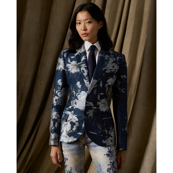 Parker Floral Jacquard Jacket